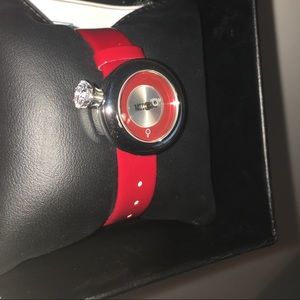 Cherry Red Moschino Watch